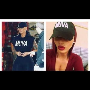 Amber Rose MUVA (mother) hat w adjustable strap